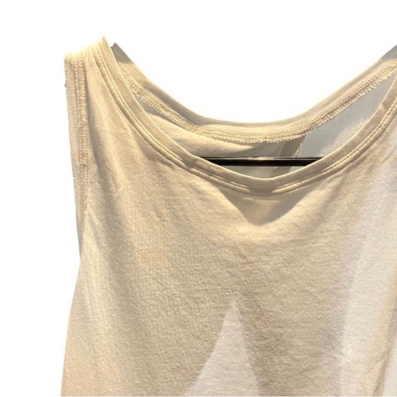 Lululemon All Tied Up Tank Top White Size 6 - Picture 4 of 5